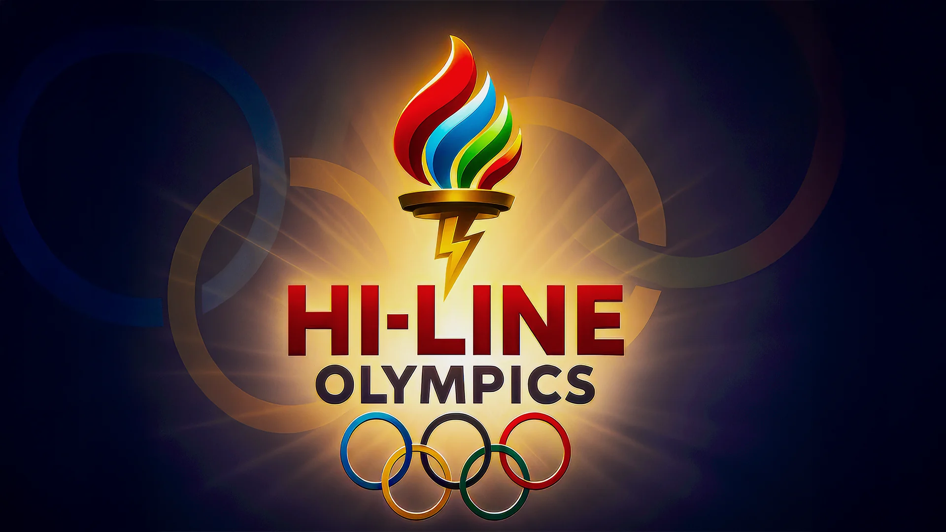 Hi-Line Olympics event identity